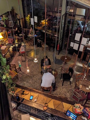 Cafe interior representing LGBTQI+ friendly spots